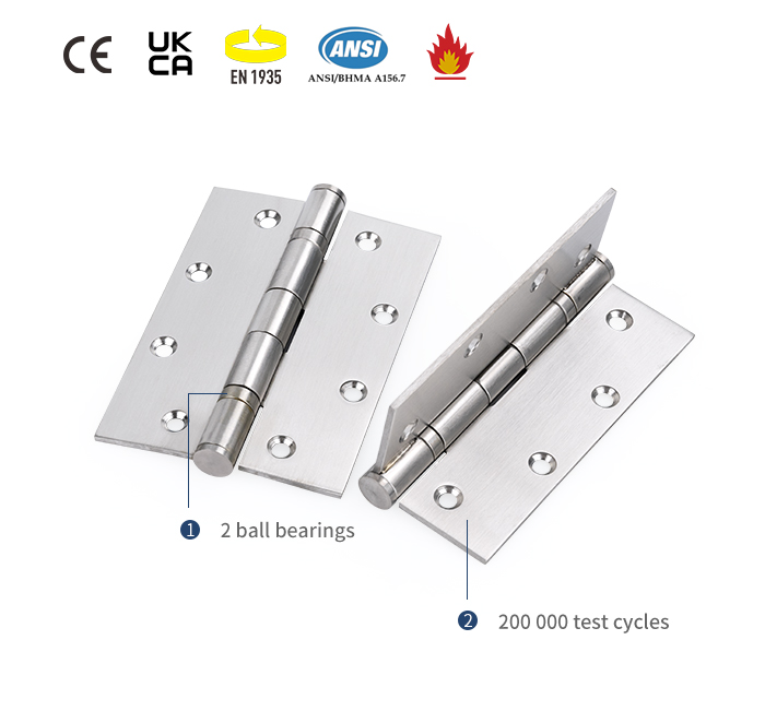 Edelstahl-T&uuml;rscharnier 5353
