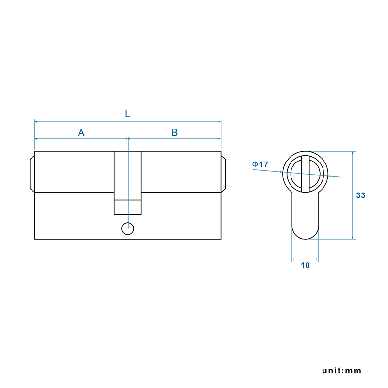 Doppelprofilzylinder 