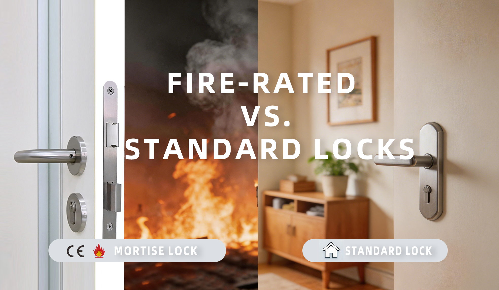 Wie unterscheiden sich Brandschutztürschlösser von Standardtürschlössern?