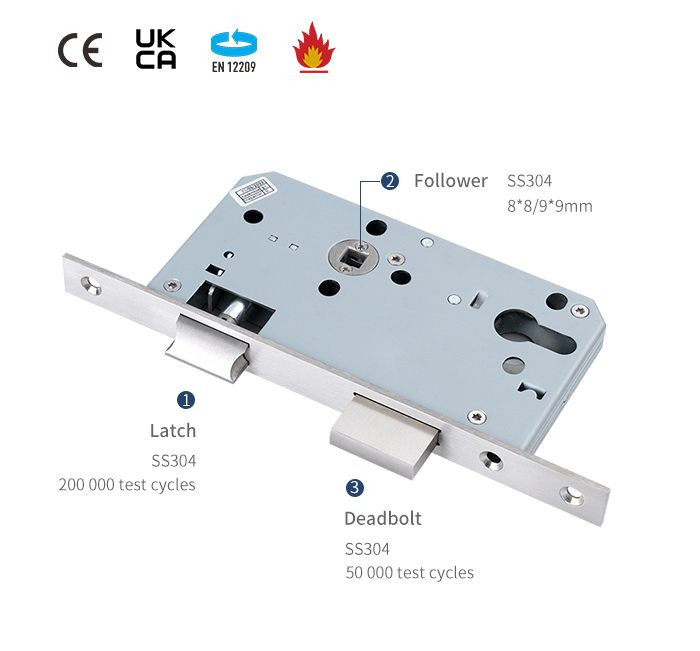 Details zum Flucht-Einsteckt&uuml;rschloss 6072ZE