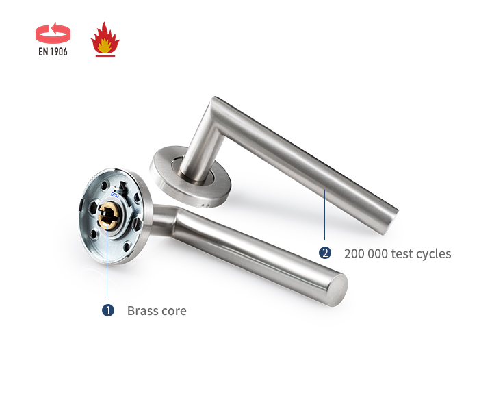Hebelt&uuml;rgriff aus Edelstahl SS4001