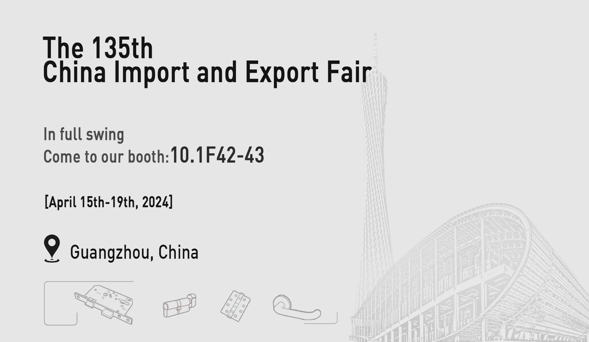 Die 135. Kantonsmesse | DIROCK-Türbeschläge: Besuchen Sie uns für hochwertige Eingangslösungen!