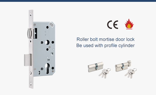 Roller Bolzen -Leitklingert&uuml;rschloss
