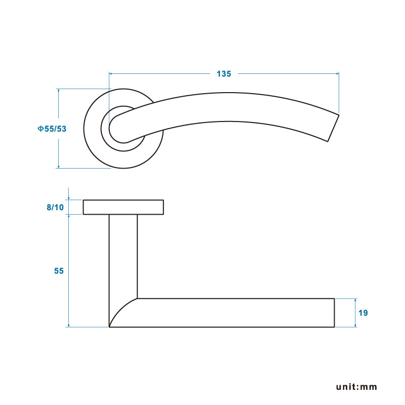 Hebelhandle SS4008