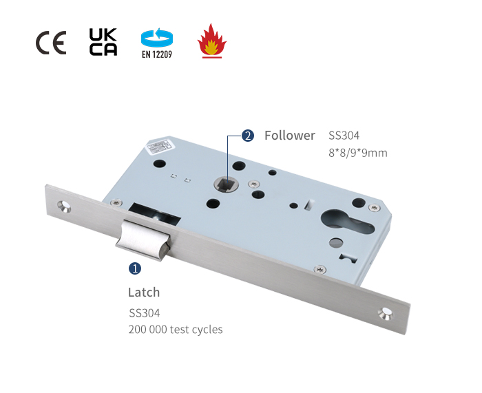Details zum Durchgangs-Einsteckt&uuml;rschloss 6072ZL