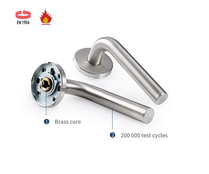 Hebelt&uuml;rgriff aus Edelstahl SS4002